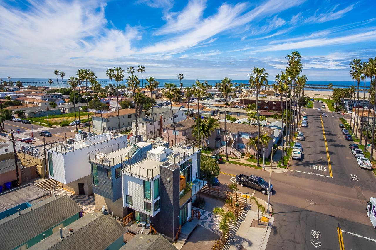 Modern Beach Home Steps To The Sand San Diego Esterno foto